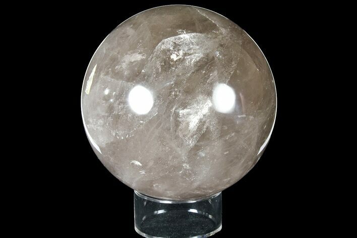 Polished, Smoky Quartz Sphere - Madagascar #121956